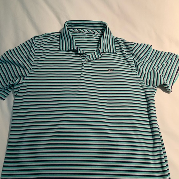 Vineyard Vines Boys Polo Shirt Size Medium - Picture 1 of 3